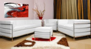 Living room furniture set.